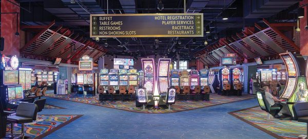 2003_Interior shot of the Wheeling Downs Casino