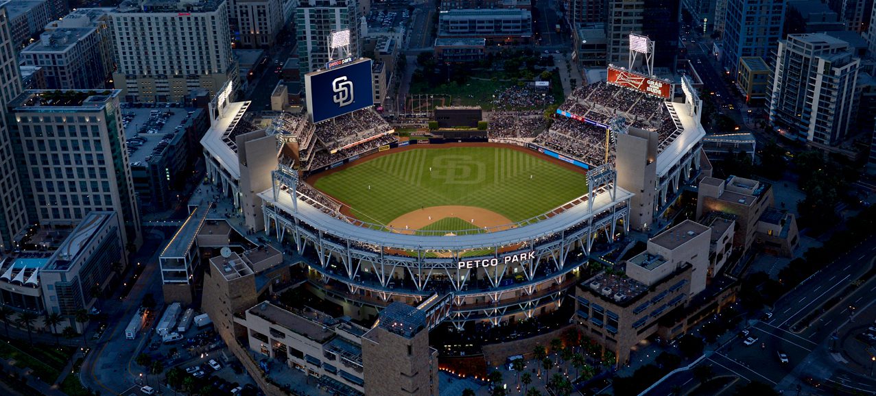 2015_Exterior shot of San Diego, CA baseball stadium