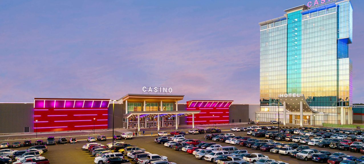 2022_Exterior shot of Southland Casino Hotel in West Memphis, AR